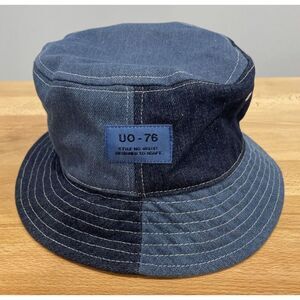 REASON CLOTHING Bucket Hat Denim Unisex Adults One Size Packable Cotton